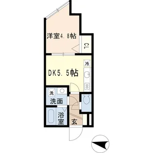 ヴィラTM【1階】の間取り