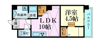 マルベニ段原南【3階】の間取り