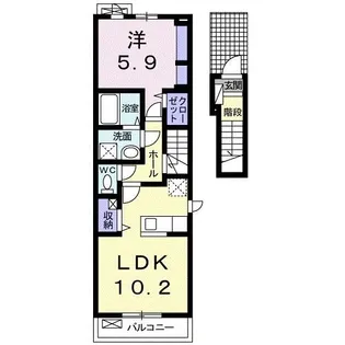 きとのハウス【2階】の間取り