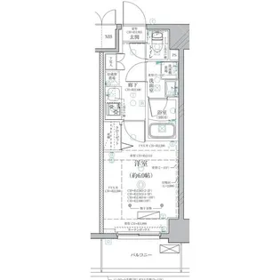 ディアレイシャス泉【10階】の間取り
