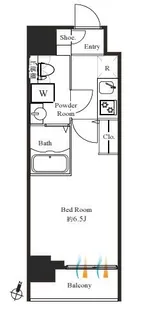 GRAN PASEO神田駅前【7階】の間取り
