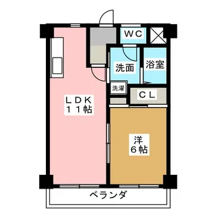 センチュリーハイツ【3階】の間取り