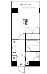 プレール・ドゥーク東京EASTIII【5階】の間取り