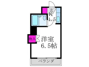 光陽ハイツ【2階】の間取り