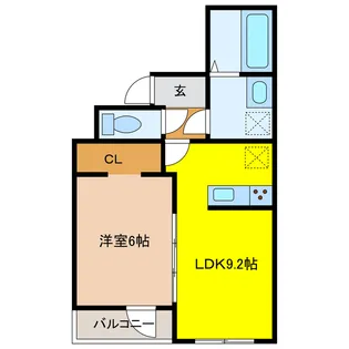 Riviere・M【1階】の間取り