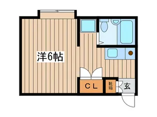 アドバンティージ【1階】の間取り