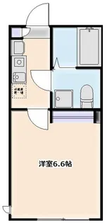 メゾン・ド・デタント【1階】の間取り