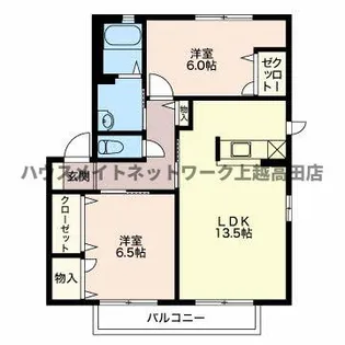 MastTown東雲【2階】の間取り