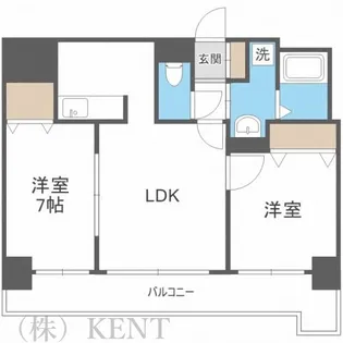 ベルボアメゾン宮の沢【2階】の間取り