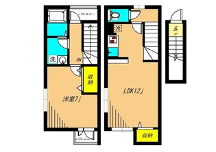 カーサ恵比寿壱番館の間取り