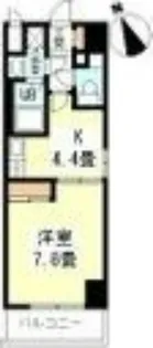 コンフォートレジデンス御堂筋本町【5階】の間取り