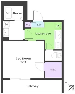 Grand Chariot【3階】の間取り