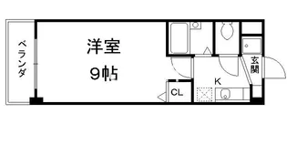 メゾンヤング【3階】の間取り