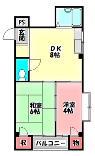 RENATUS守口【2階】の間取り