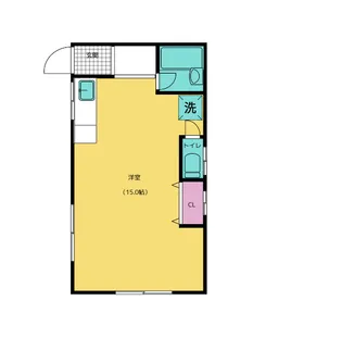 東六甲ビル【4階】の間取り
