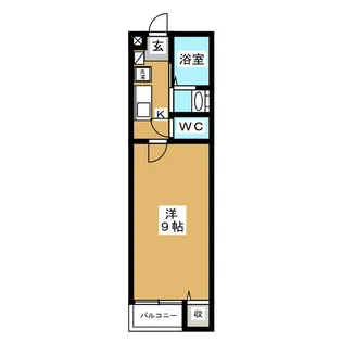 リバティーヒル【1階】の間取り