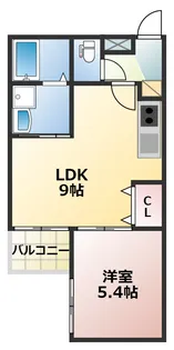 グレイス新屋敷【2階】の間取り