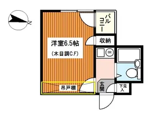 LAZFITH南横浜【2階】の間取り