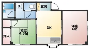 エクシブうらが【3階】の間取り