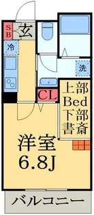 My Style vintage幕張【2階】の間取り