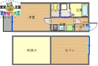 シャトレ浦上壱番館【2階】の間取り