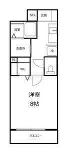 フェリーチェ上大岡【2階】の間取り