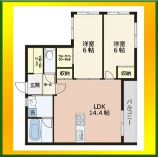 View新小平【1階】の間取り