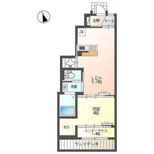 パーチェ【1階】の間取り
