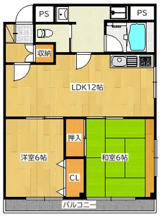 ミヨシマンション【3階】の間取り