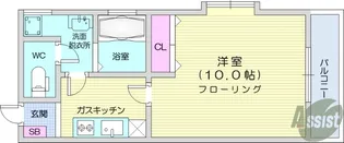 桑折レジデンス【2階】の間取り