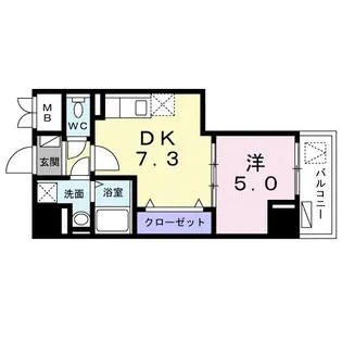 メゾン カルム No.2【3階】の間取り
