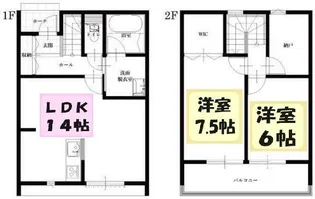K’sガーデン上の間取り