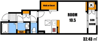 クレストールN【1階】の間取り