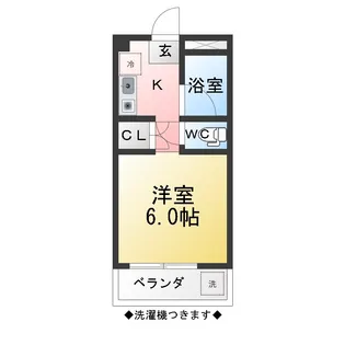 サンシャイン隼人【3階】の間取り