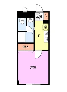 アバンウェル細貝【4階】の間取り