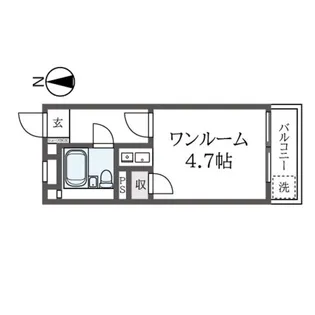 伸和ハイツII【3階】の間取り