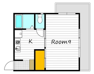 フレーズ津高【6階】の間取り