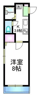 アゼリアI【1階】の間取り
