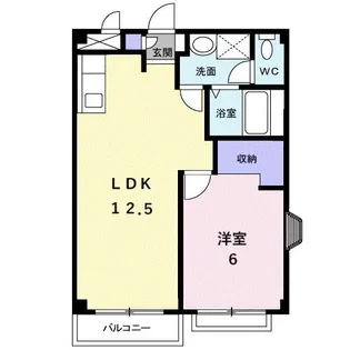 ハートフルスクエア【1階】の間取り