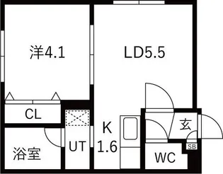 GYPSOFILLA55【2階】の間取り