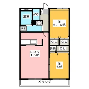 Wingland21【2階】の間取り