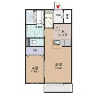 セマンス【2階】の間取り