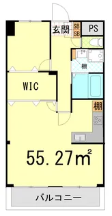 グローリア初穂横浜【11階】の間取り