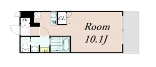 アクアプレイス京都西院【3階】の間取り