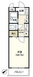 きさらぎマンション【3階】の間取り