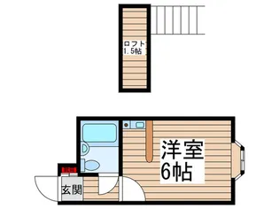 b´CASA松戸馬橋re-born【2階】の間取り