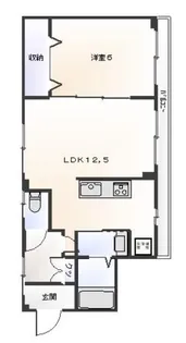 マルワビル【3階】の間取り
