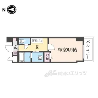 EsTRUTHKYOTO【4階】の間取り
