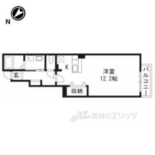 コルプレッソ【1階】の間取り