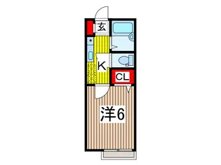 カトルセゾン【2階】の間取り